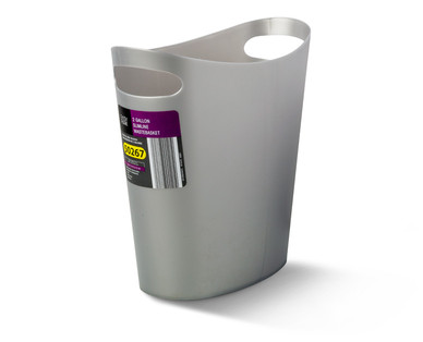 Easy Home 2 Gallon Slimline Wastebasket