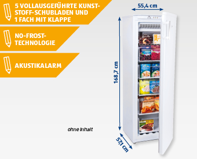 NORDFROST Gefrierschrank