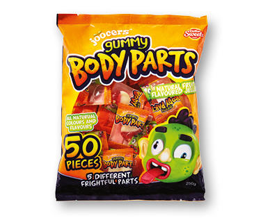 Joocers Gummy Body Parts 50pk/250g