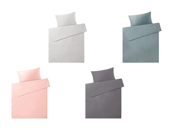 Parure de lit en satin (uniquement au Tessin)