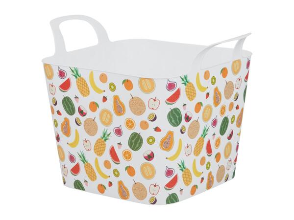 Livarno Home Flexible Tub - Fruits