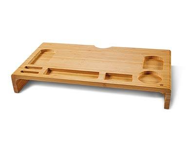 Huntington Home Bamboo Monitor Stand