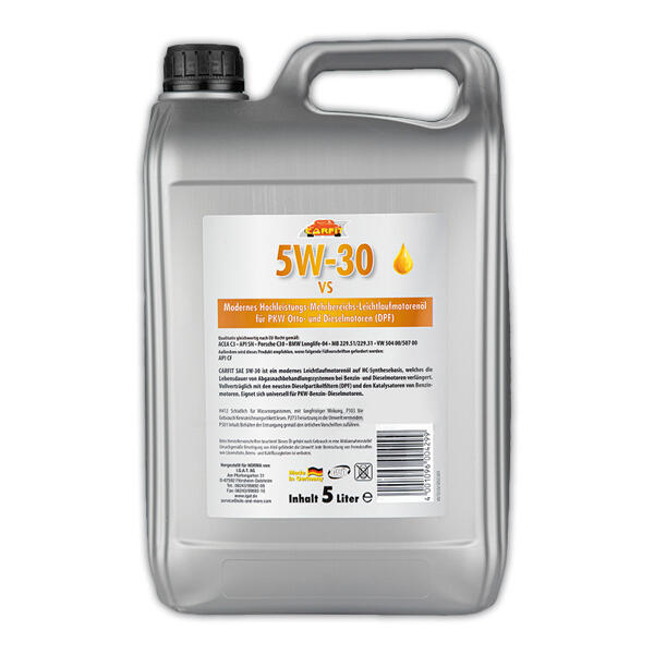 SAE 5 W-301, 5 Liter