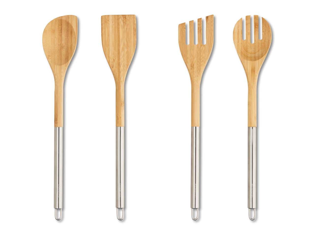 Accessoires de cuisine en bambou, 2 pièces
