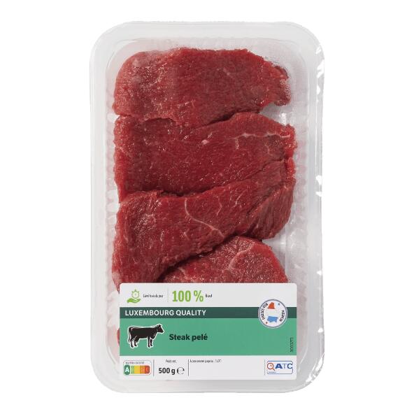Steaks pelés