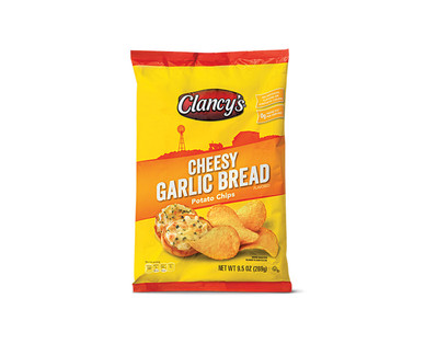 Clancy's Cheesy Garlic Bread Potato Chips