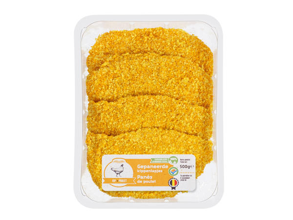 Panierte Hähnchenschnitzel