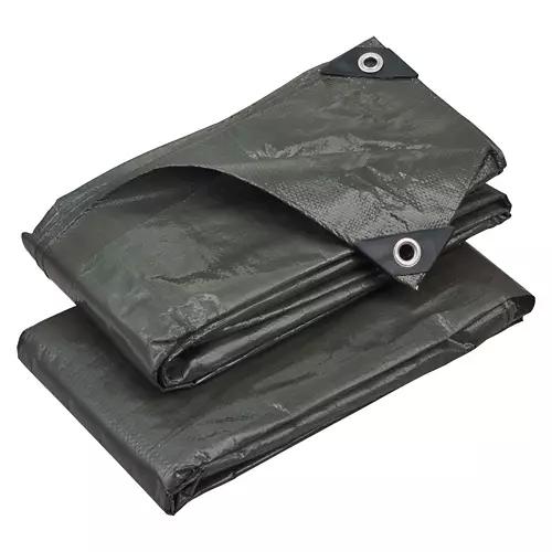6' x 8' Medium Duty Tarp - Green, 2 pack