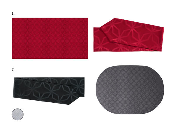 Nappe en Jacquard, 2 pièces