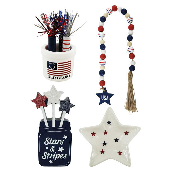 KIRKTON HOUSE Old Glory Americana Tray Objects