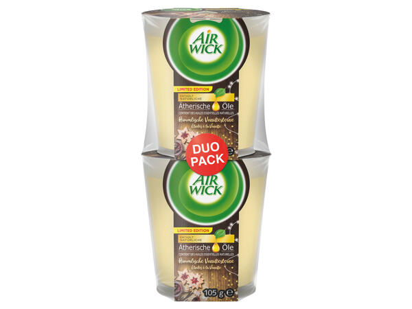 Airwick Wohlfühlduftkerzen im Doppelpack