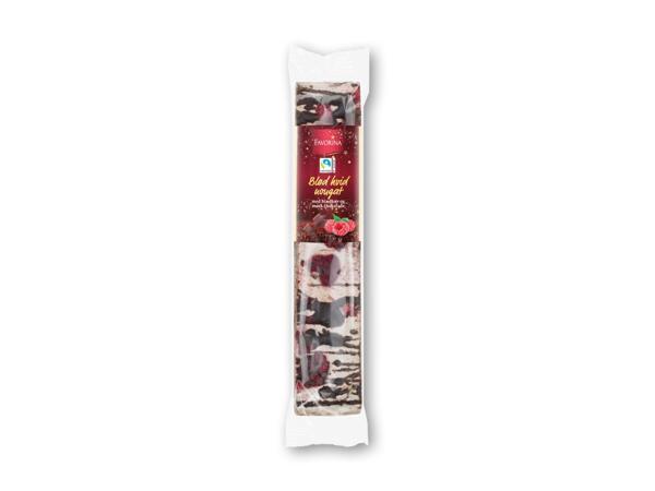 Chokoladekranse eller blød nougatbar