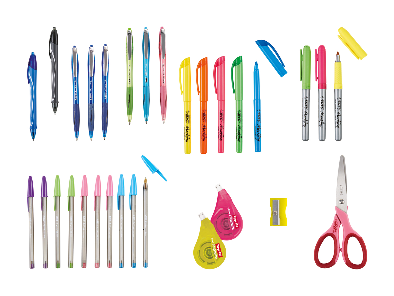 Assortiment de papeterie