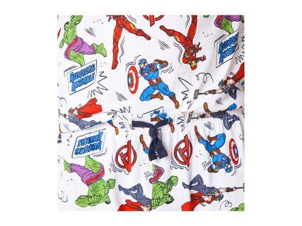 Older Kids' Short Pyjamas with Superheroes Pattern