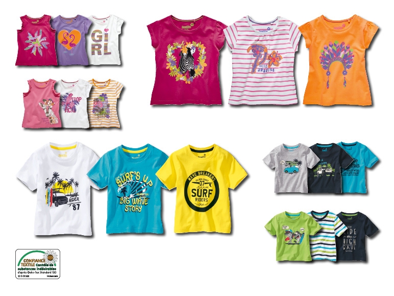 Tee-shirts, lot de 3
