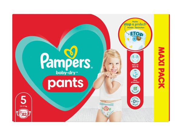 Couches Pampers baby-dry pants taille 5