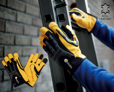 Premium Leather Work Gloves