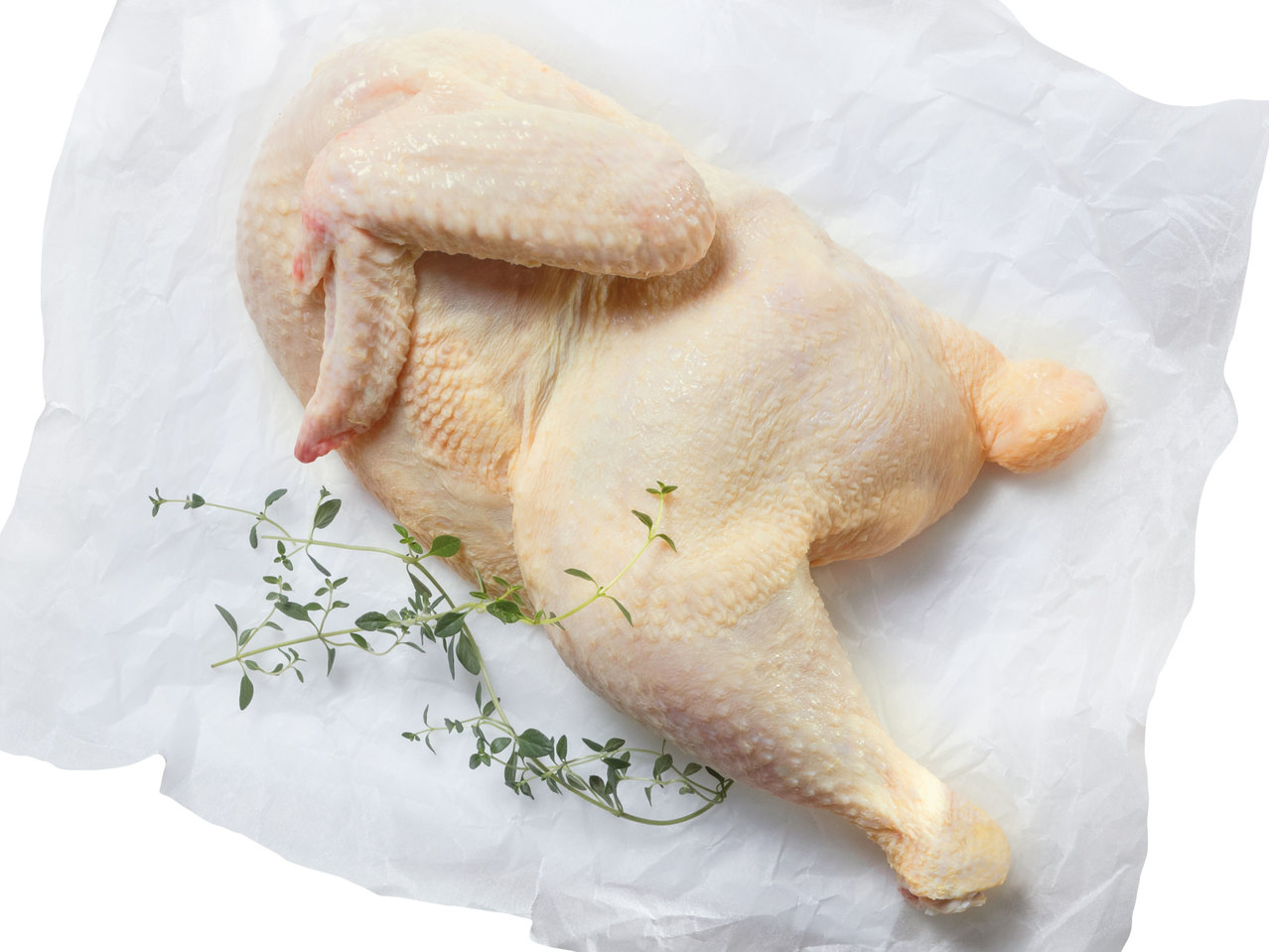EIN GUTES STÜCK HEIMAT Frisches österreichisches halbes Bio-Hendl