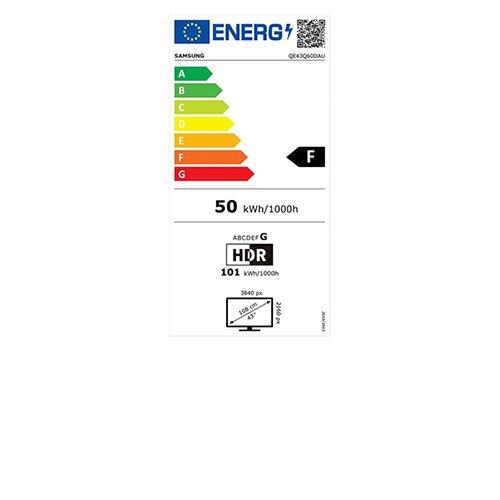 SAMSUNG 43"(108cm) QLED 4K Q60D Smart TV