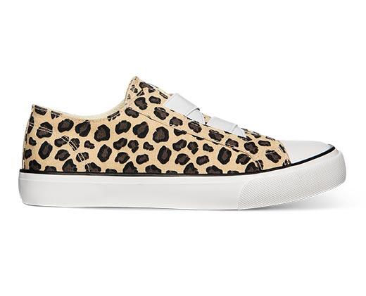 Lily & Dan Childrens Memory Foam Canvas Slip Ons
