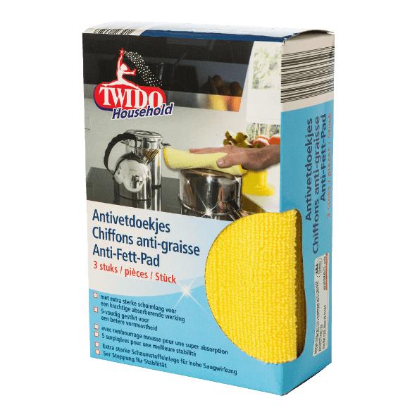Antivetdoekjes, 3 st.