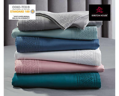 400 Thread Count Lace Fitted Sheet Set – Queen Size
