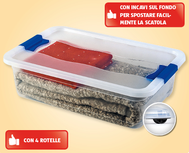 Scatola multiuso con rotelle EASY HOME(R)