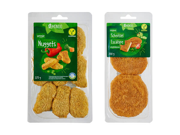 Nugget alle verdure/​cotoletta