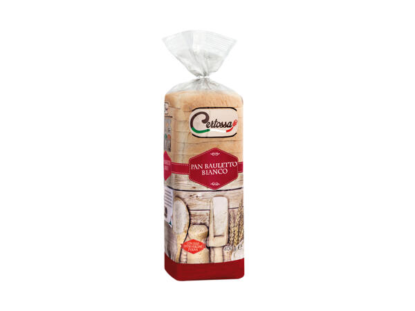 Sliced White ‘Bauletto' Bread