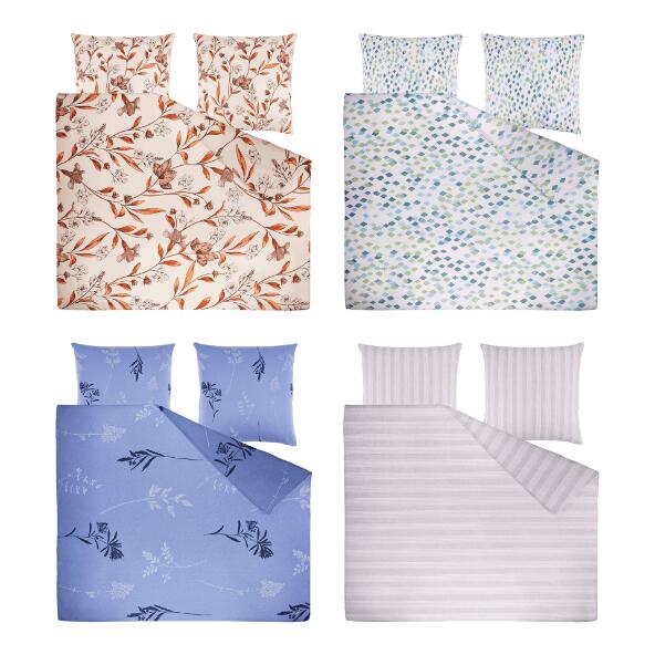 NOVITESSE(R) 				Housse de couette en jersey, 2 pers.