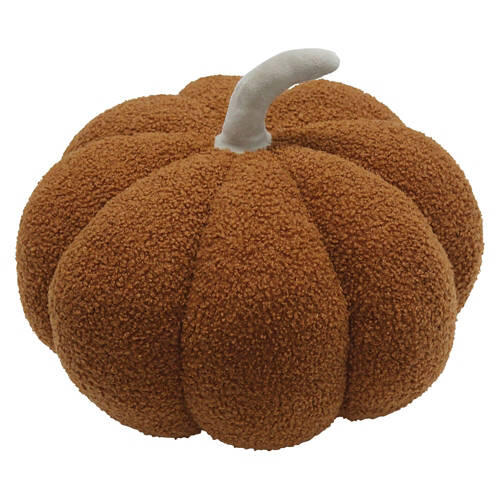 11" Pumpkin Pillow, Orange