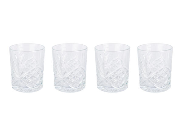 Ernesto Whisky Glasses / Highball Glasses - 4 pack