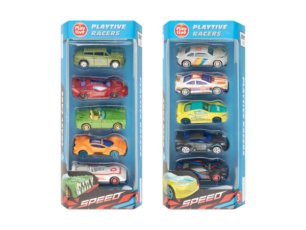 PLAYTIVE(R) Biler 5-pak
