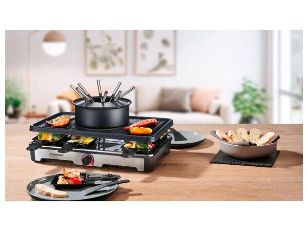 Kombinovaný raclette gril s fondue SRGF 1400 A3