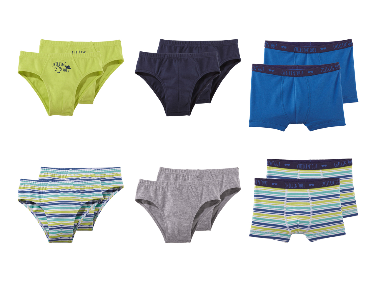 Slip, 7 pezzi/ panty, 4 pezzi1