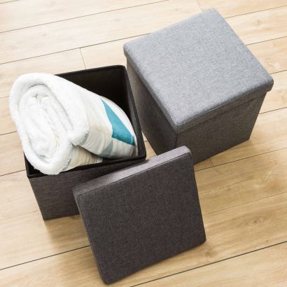 Zitbox met opbergruimte