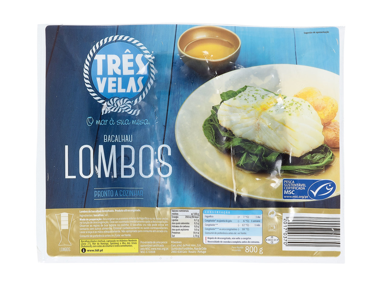 Stockfischfilets
