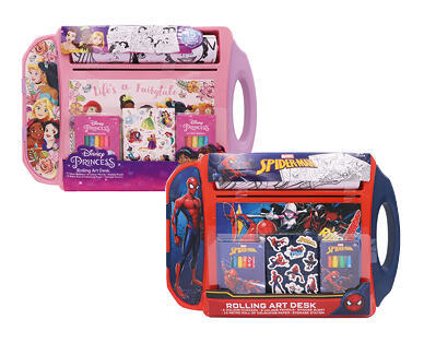 Licensed Mini Activity Backpack or Art Desk Set