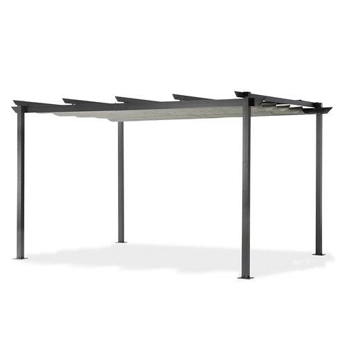 LECO Pergola Lichtgrau