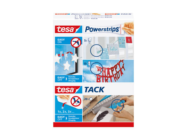 TESA(R) Limrulle, klæbekrog eller powerstrips