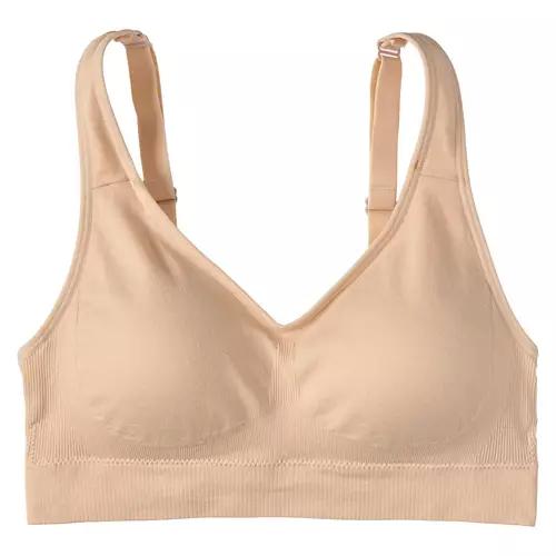 Ladies Seamless Bra - Beige, XL