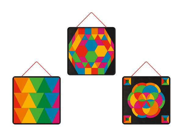Kreative Magnetformen-Tafel