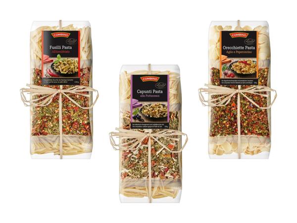 Pâtes avec sachet d'épices