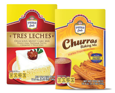 Pueblo Lindo Tres Leches Cake or Churros Baking Mix