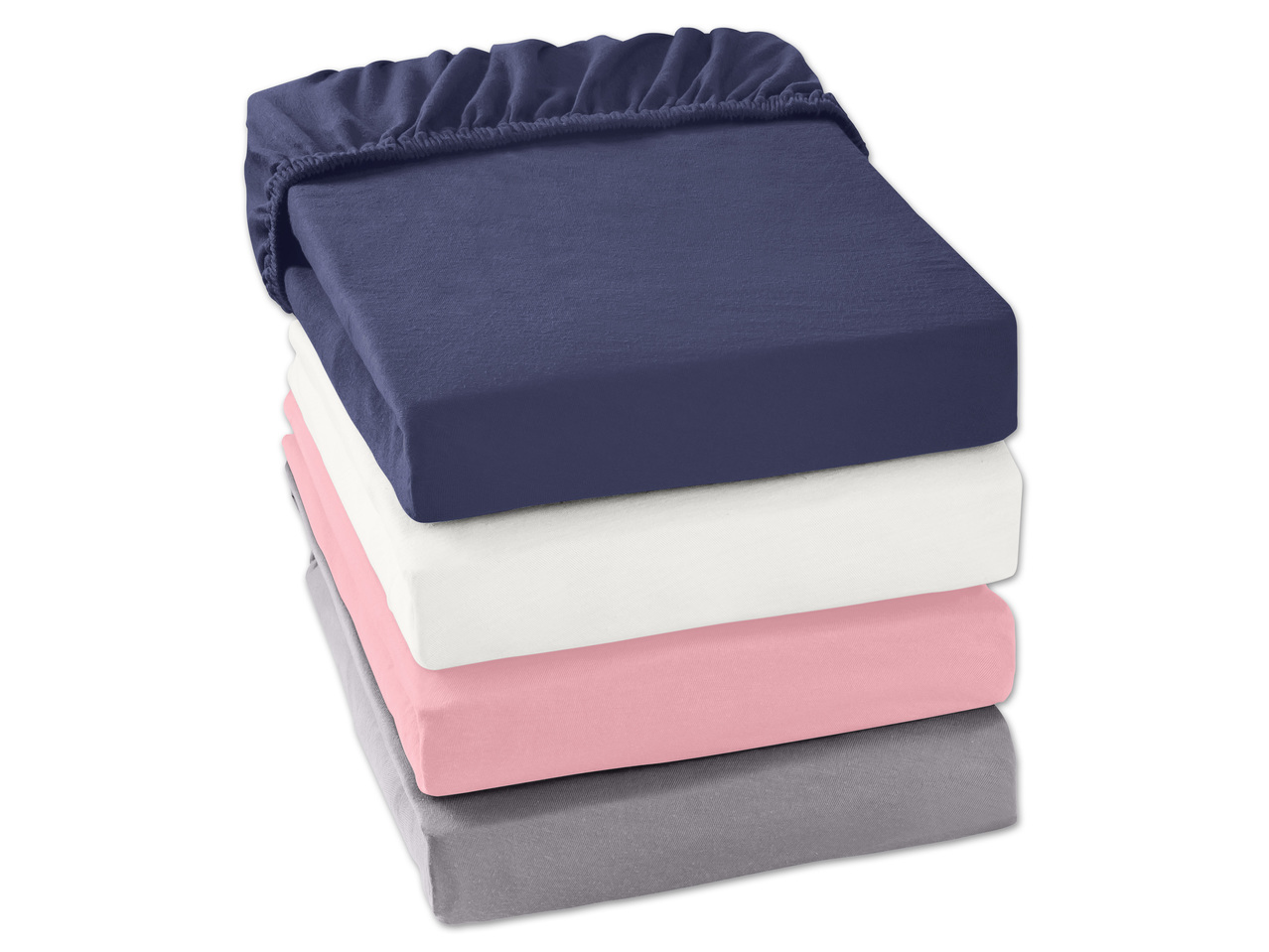 MERADISO(R)PURE COLLECTION Jersey-Spannleintuch, ca. 180-200 x 200 cm