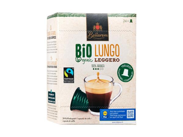 Capsules de café bio Lungo Leggero