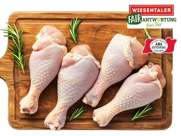 Frische Maishendl Unterkeulen