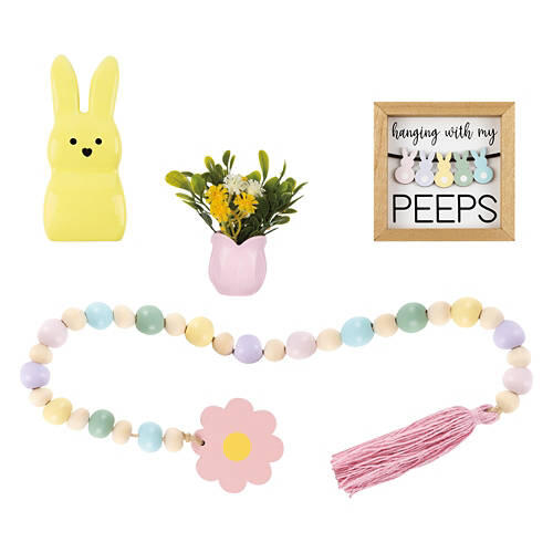 Spring Tray Objects Collection - Hanging with my Peeps