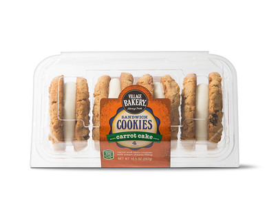 Village Bakery Carrot Cake Sandwich Cookies
