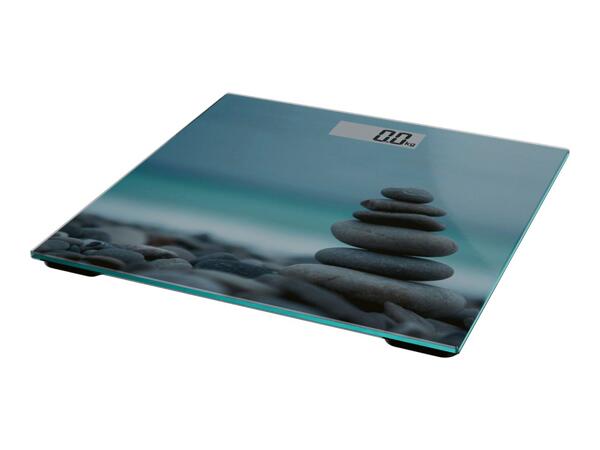 Cien Beauty Bathroom Scales With Pebble Beach Design
